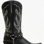 Cross-border plus size western Denim wind boots women 2024 autumn and winter new rivet locomotive boots TEUM explosions