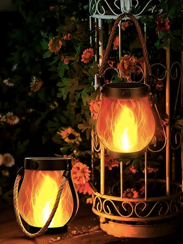 đ„đ„Dancing flame Solar Lantern Outdoor Lightsđ„đ„