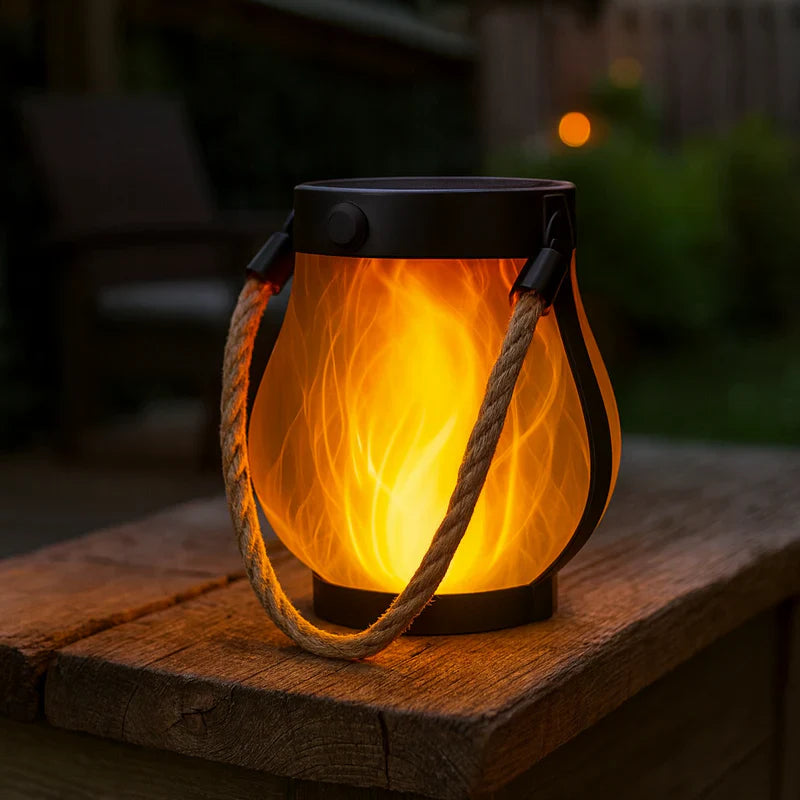 đ„đ„Dancing flame Solar Lantern Outdoor Lightsđ„đ„